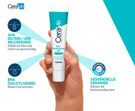Inhaltsstoffe im CeraVe Anti-Unreinheiten Gel
